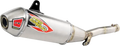 Pro Circuit T-6 Stainless Steel Slip-on Exhaust With Usfs Spark