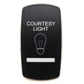 Boat Rocker Switch Cover Courtesy Light Actuator Black White