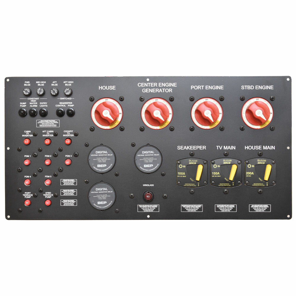 Aviara Battery Switch Panel AV40 Triple by Aviara
