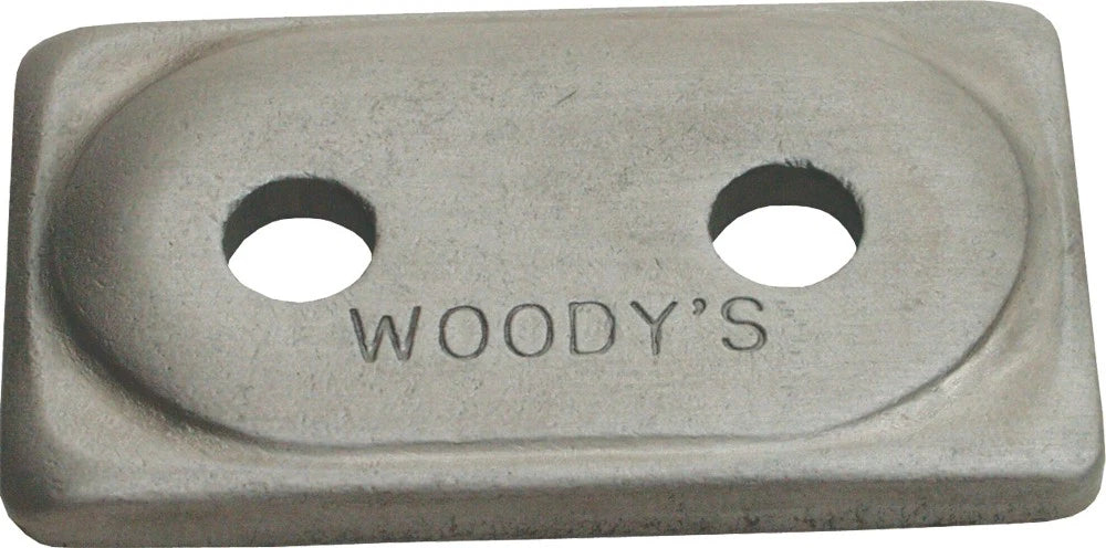 Woodys Angled Double Digger Support Plate For Snow Tracks 5/16" 48