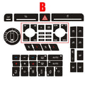 For A4 B6 B7 Radio Clima Headlight Adjustment Button Repair Worn Knob