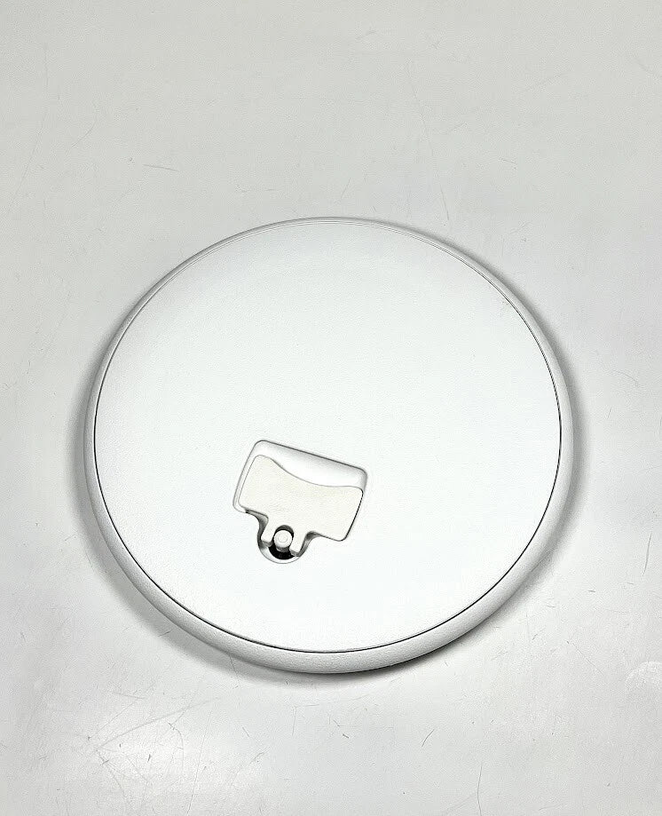 Jim Black 8in, Boat Deck Plate, Polar White, New - Oem