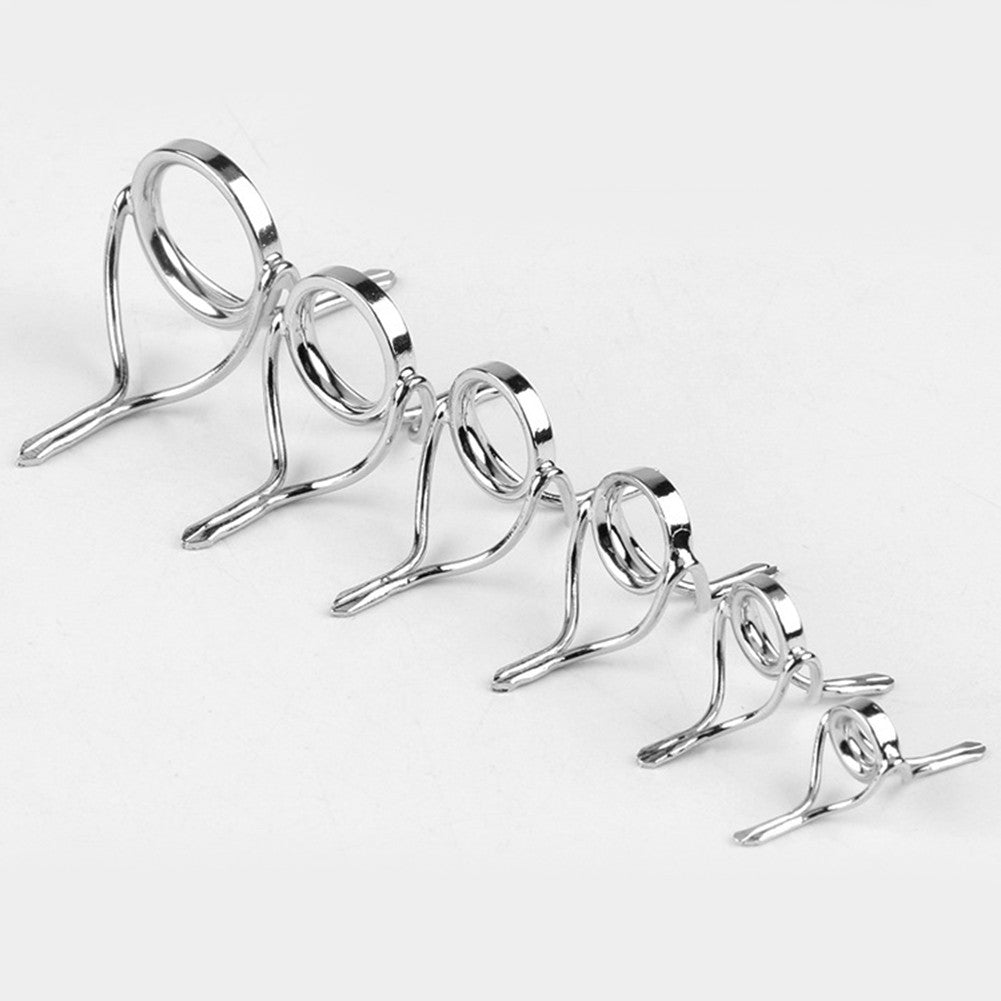 Silver Ceramic Fishing Rod Guides