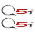 Tahoe Boat Raised Decal Q5i Pewter Red Logo by Tahoe