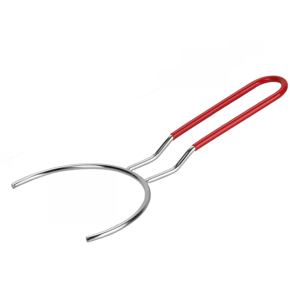 Compact Stainless Steel Bowl Clip for Hot Dishes