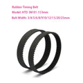 HTD 3M Timing Belt Arc Teeth