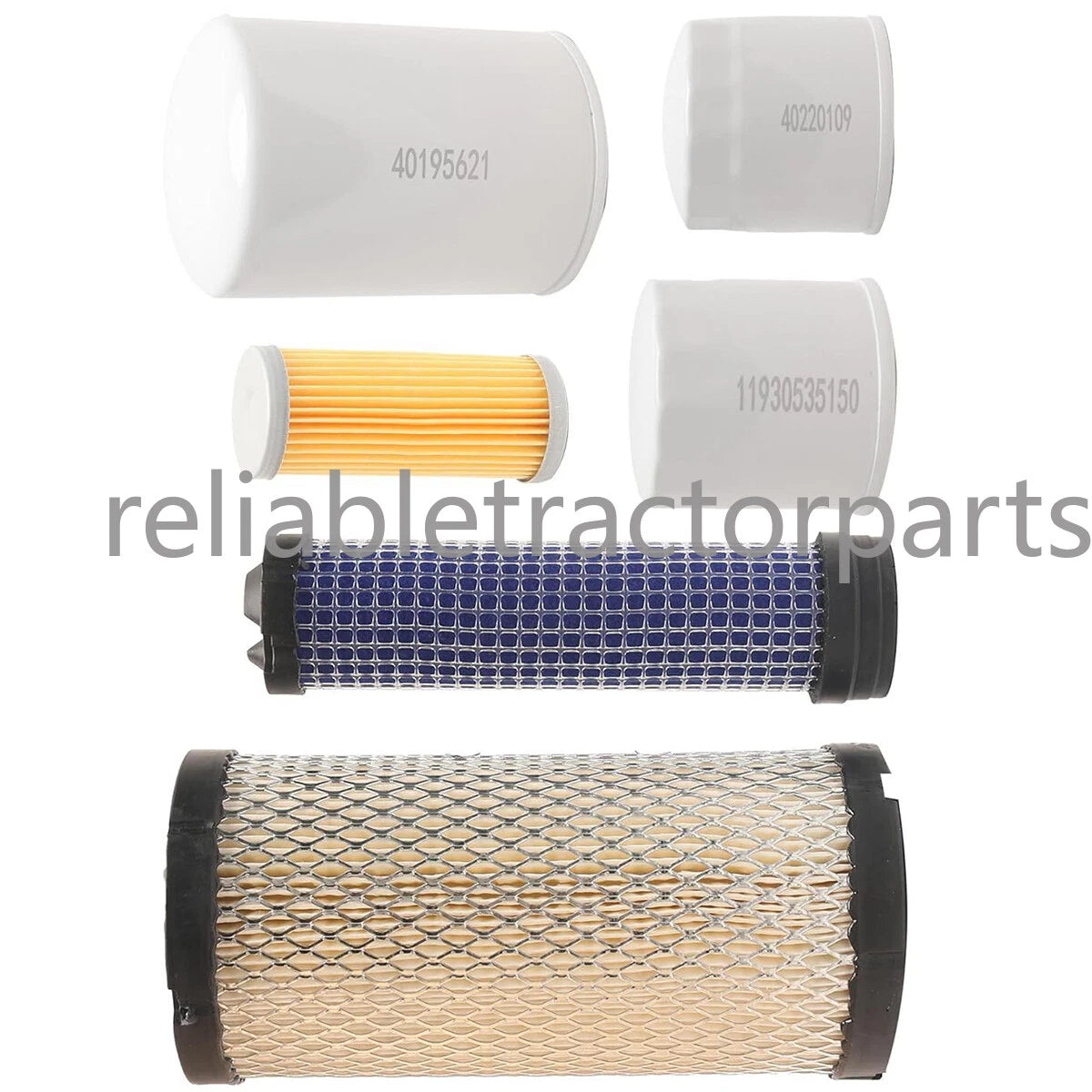 11930535150 40049450 6pcs Filter Kit For Ls Tractor Mt125 Yanmar