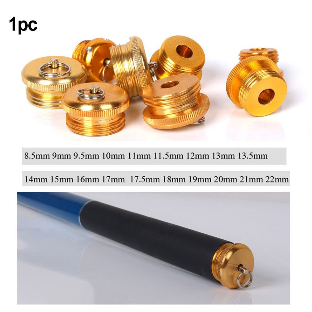 Fishing Rod End Cover Aluminum Alloy