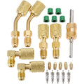 R410a Adapter Kit Mini Split Adapter 5/16 To 1/4 Coupler Premium