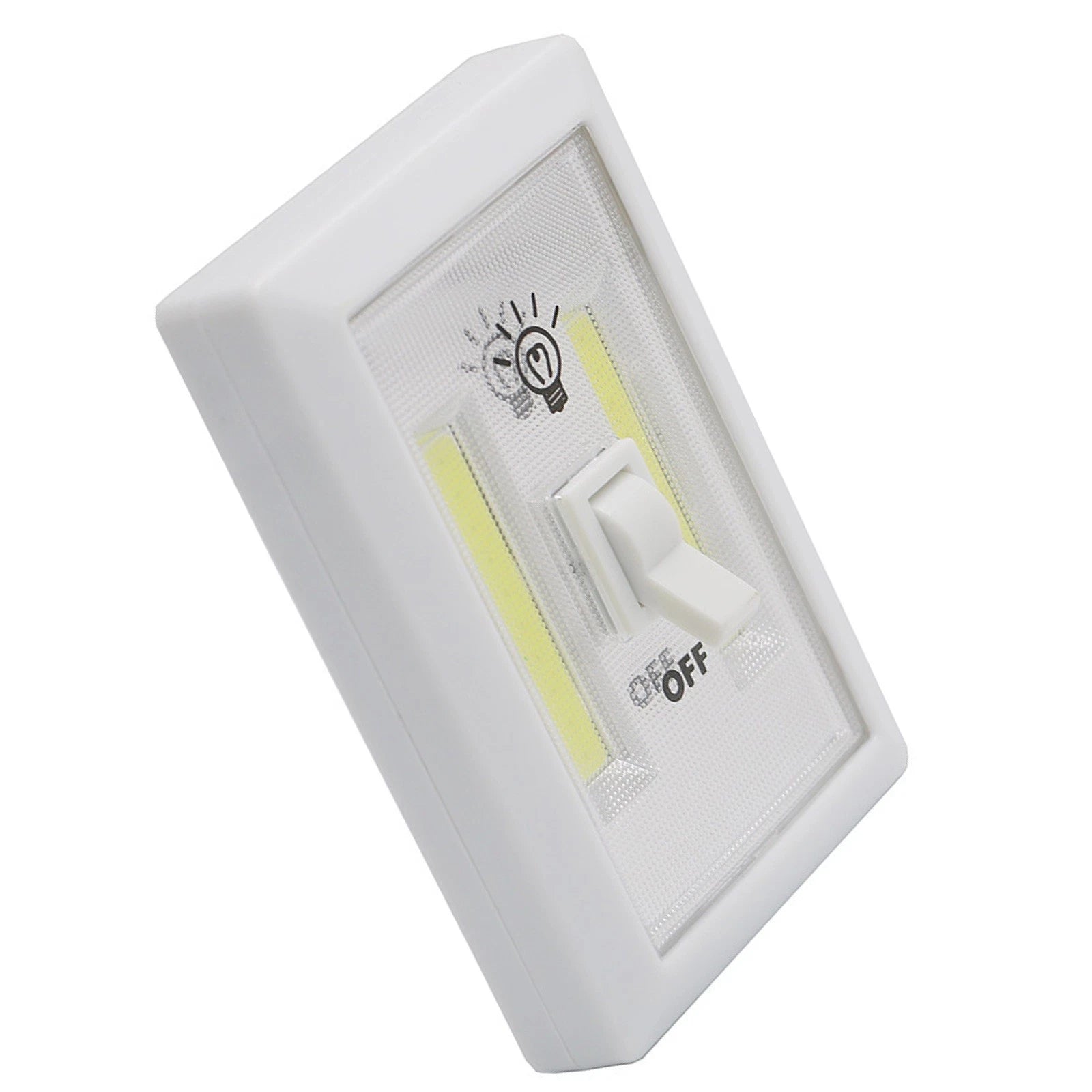 Cob Led Lamp Switch Lights Battery Operated Cabinet Garage Light