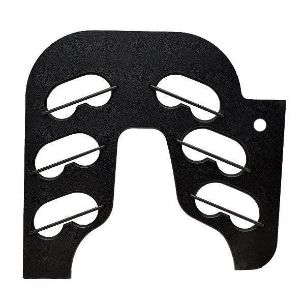 Triton Boat Fishing Rod Holder 17 1/2 x 16 5/8 Inch Black by Triton