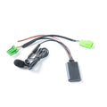 Hands-free Car Kit Wireless Aux Adapter Built-in Microphone Wide