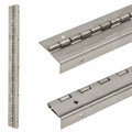 Boat Single Offset Hinge 1 1/2 x 18 Inch 14 Gauge Stainless Steel