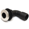 Carver Boat Thru Hull Elbow 1 1/2 Inch Stainless Steel by Carver