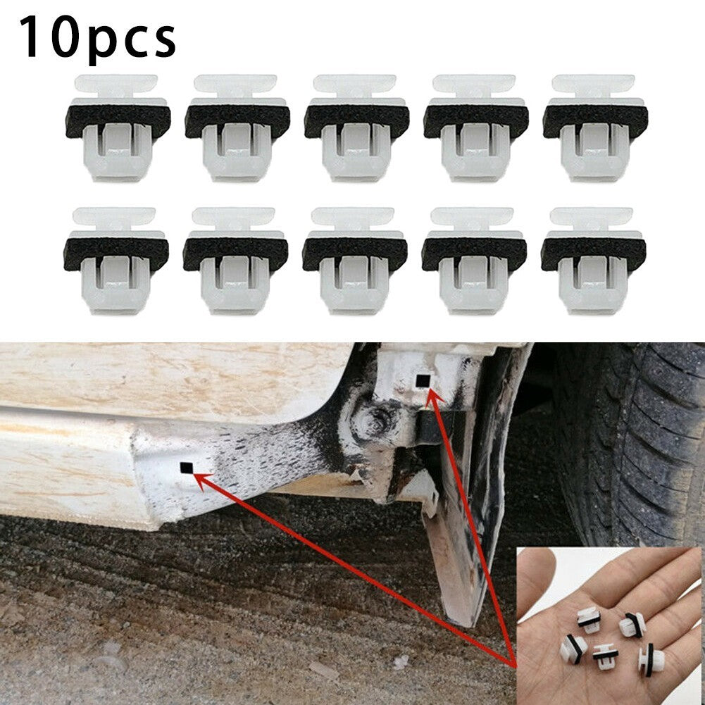 Car & Truck Parts Clips White & Black