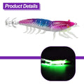 Fishing Squid Bait Lure with 3D Eyes