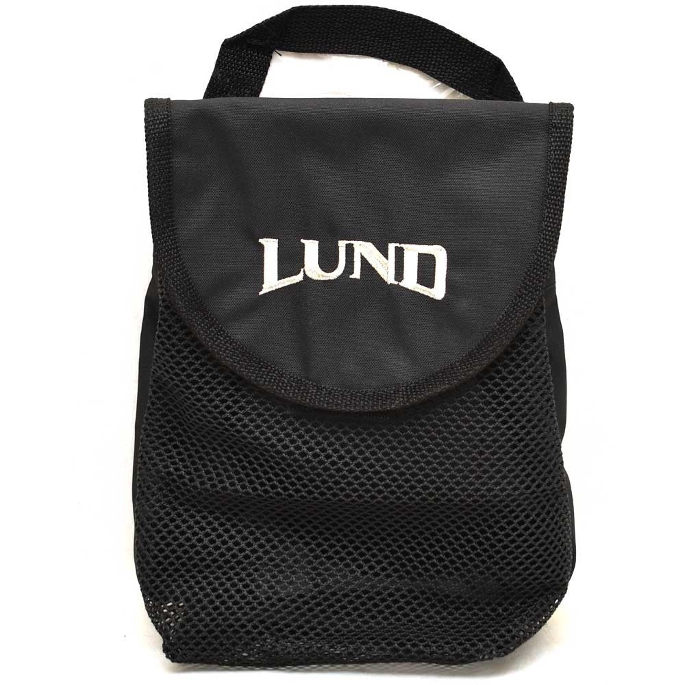 Lund Boat Bait Lure Bag 2131500 | Black Canvas 10 5/8 x 6 1/2 x 4 Inch