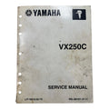 Yamaha Lit-18616-02-7<wbr/>5, Service Manual, Vx250c
