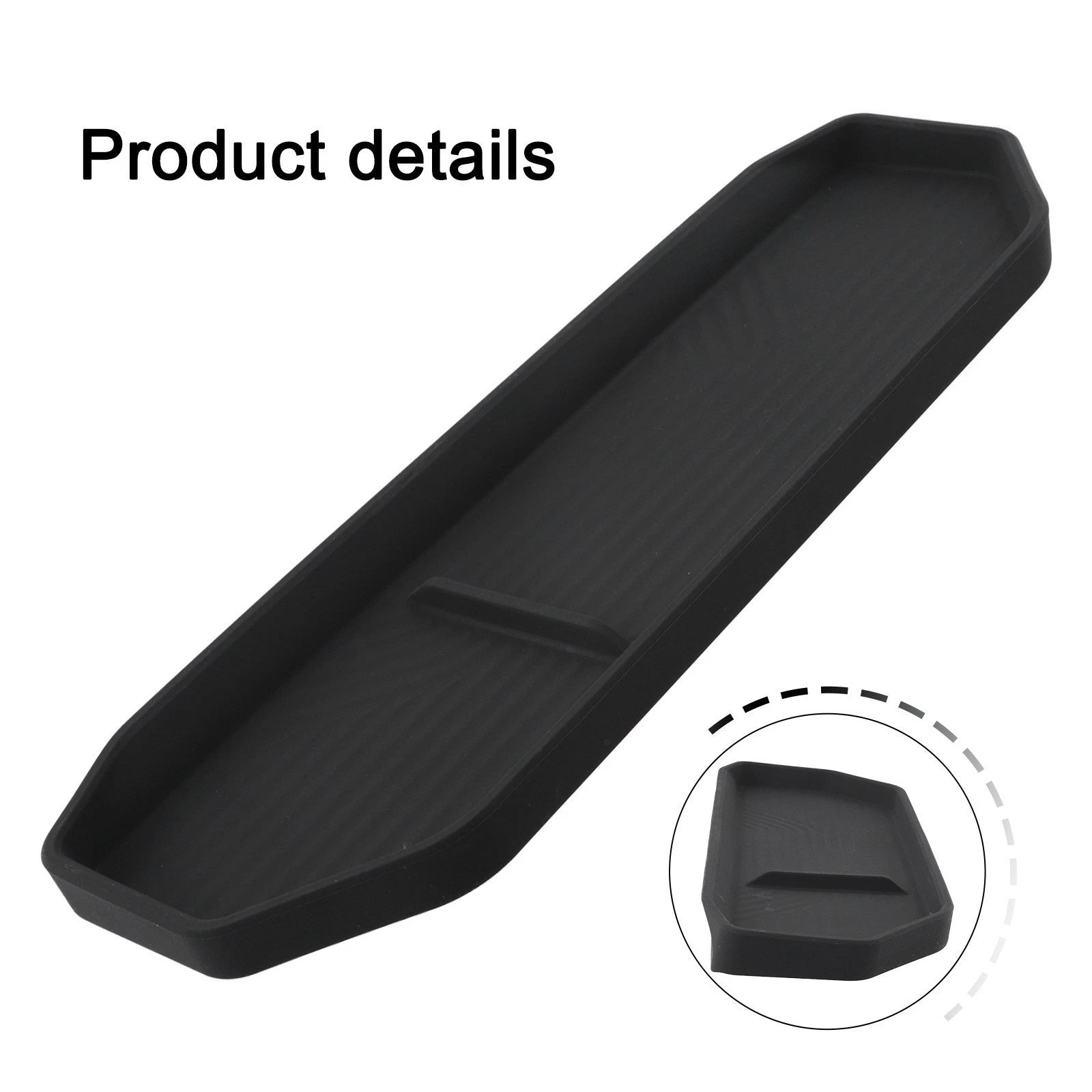 Car Storage Box Dashboard Organizer Abs Material Easy To Use Fit For