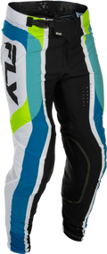 Fly Racing Lite Le Current Offroad Pants Men’s Us 34 White Lime Blue