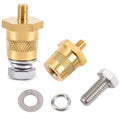 2*battery Pole Adapter Terminal Connector Fittings M6 Thread Post