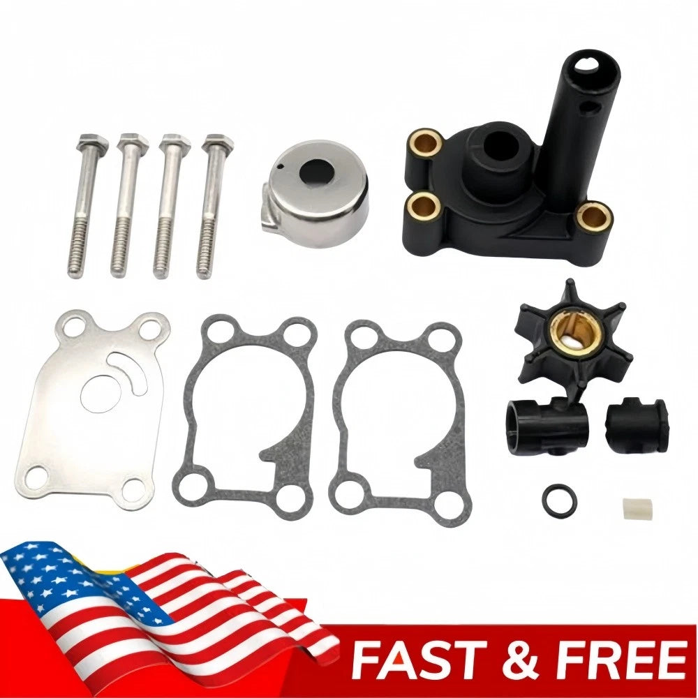 Water Pump Kit W/ Housing For Johnson Evinrude 4 4.5 5 6 8 Hp
