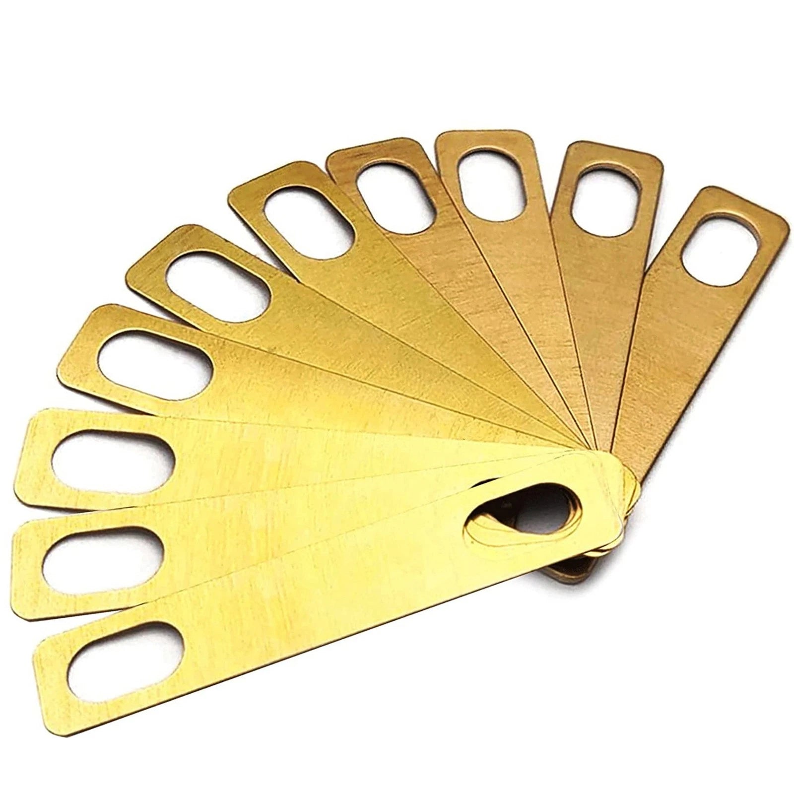10*guitar Neck Shim 0.2mm 0.5mm 1mm Thickness Brass Shims