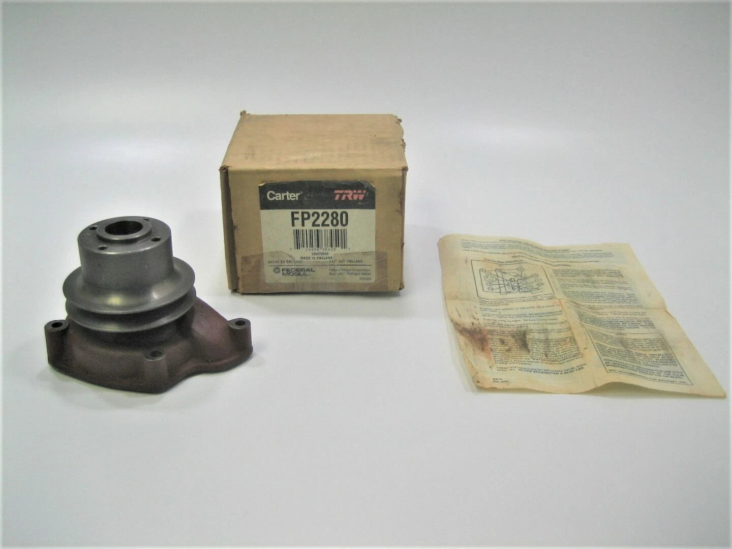 Carter Fp2280 Marine Boat Sterndrive Inboard Engine Water Pump