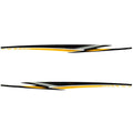 Chaparral Boat Decal Sticker CH2001-002 Sunesta Yellow Black 2 PC by Chaparral