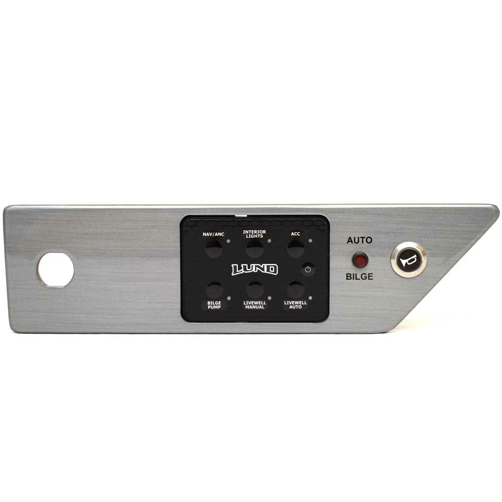 Dash Switch Panel Lund Boat 95749 Gray Plastic by Lund