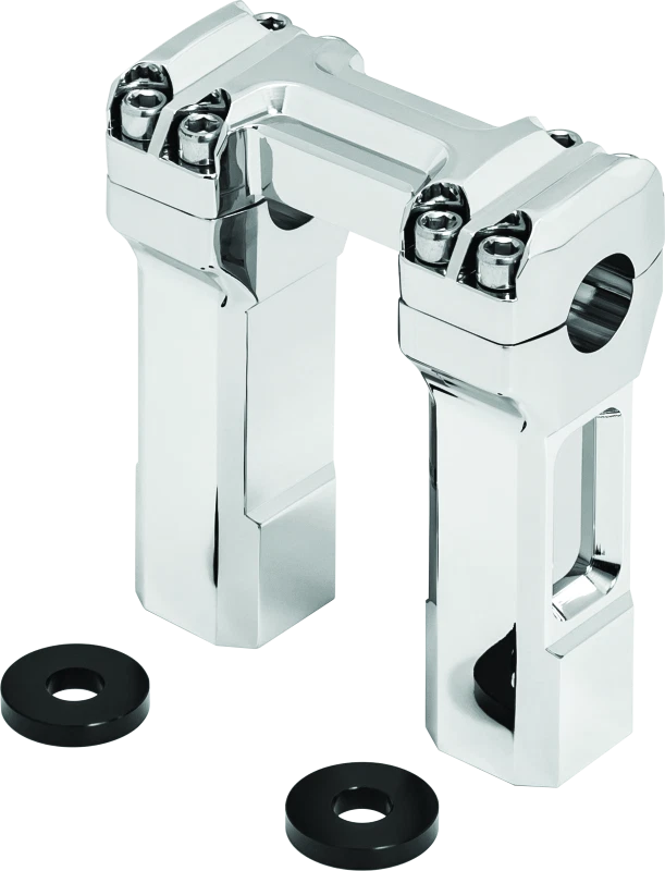 Kuryakyn 5 Inch Billet Handlebar Risers For Harley Motorcycles,