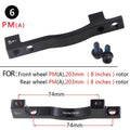 Mount Adapter for IS PM A B Brakes