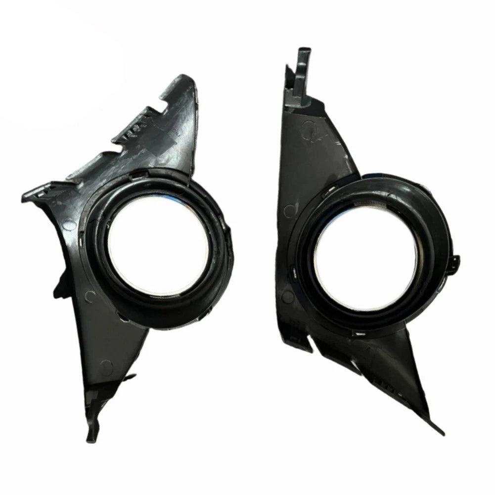 Black Headlight Trim Cover For Sport 207 2006-2009 Fog Light Bezel Set