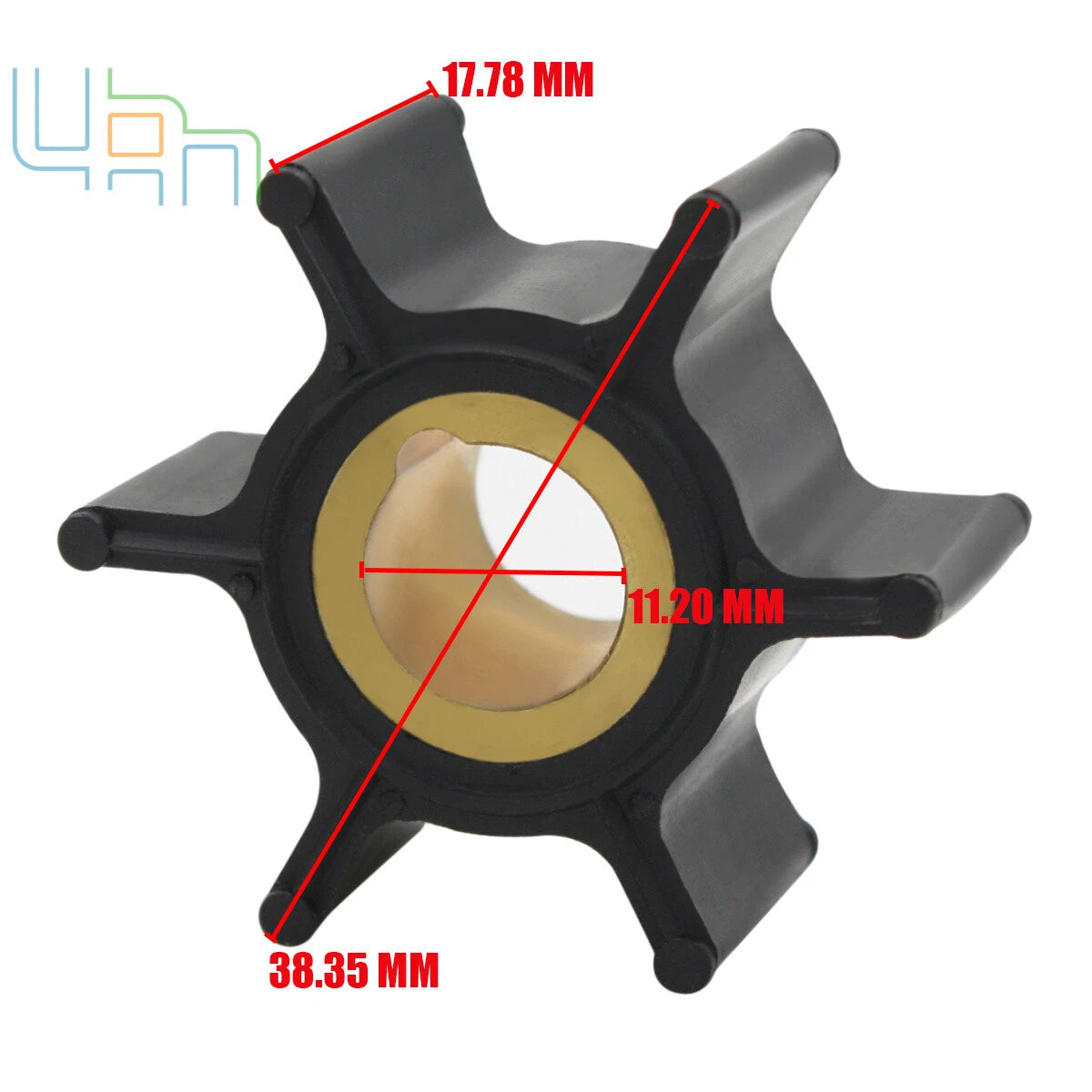 389576 Water Pump Impeller For Johnson Evinrude Sierra 183091 Cef