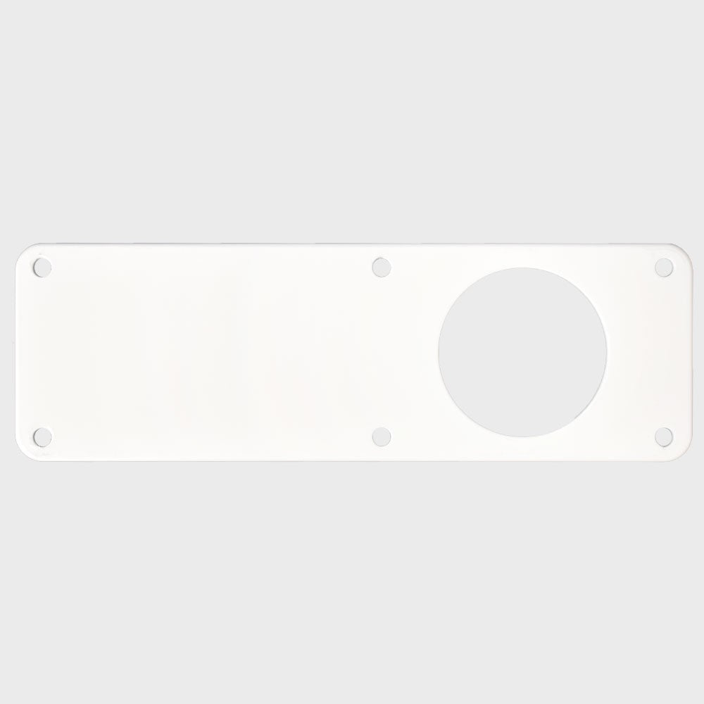 Blue Wave Boat Mounting Plate 3 7/8 x 12 Inch Stainless Steel by Blue Wave