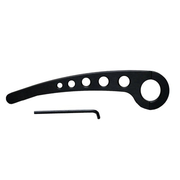 Rinker Boat Tower Mirror Mount Black Aluminum by Rinker