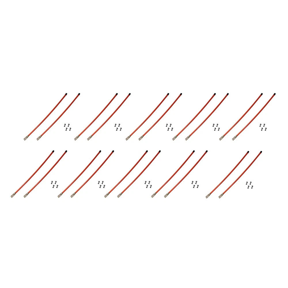 Qty 10: Pair Of 36" Orange Blade Markers Fits Arctic Replaces 2036