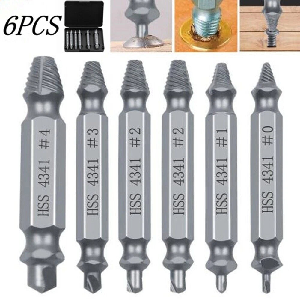 Extractor Set Extractor Bolt Stud Remover Damaged Screw Drills Tools