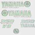 Yamaha Boat Cowling Decals 14.01907 | 350 V8 Fourstroke Sticker (Kit)