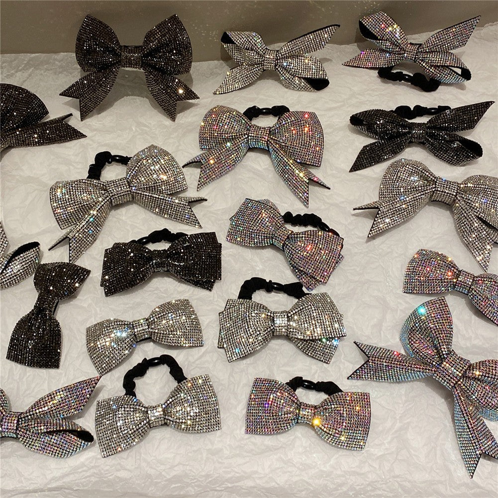 Compact Bow Hair Accessory