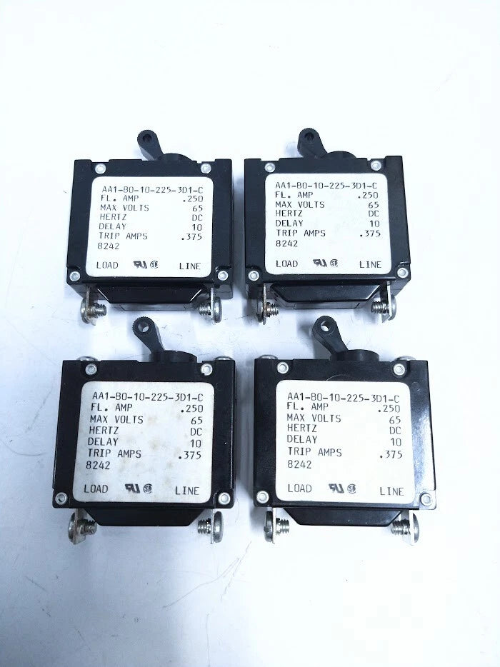 Carling Switch Aa1-b0-10-225-<wbr/>3d1-c, On / Off Breaker Switch 65V