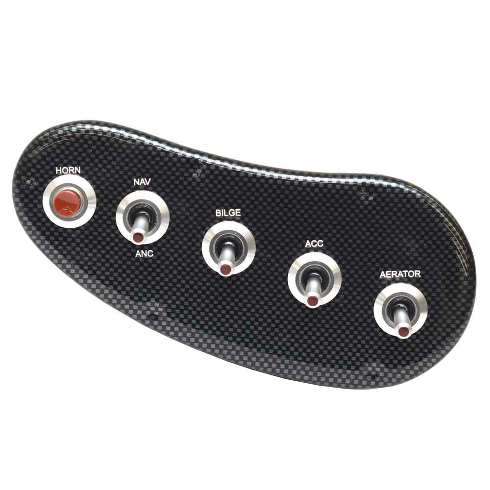 Lowe Boat Toggle Switch Panel 2193304 | 20 Catfish Carbon FiberOpens i