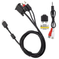 For Dream-cast Dc Console Vga Cable W/adapter Gaming Audio Accessories