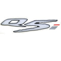 Tracker Boat Raised Decal Sticker 166003 | Tahoe Q5i Black Red SilverO