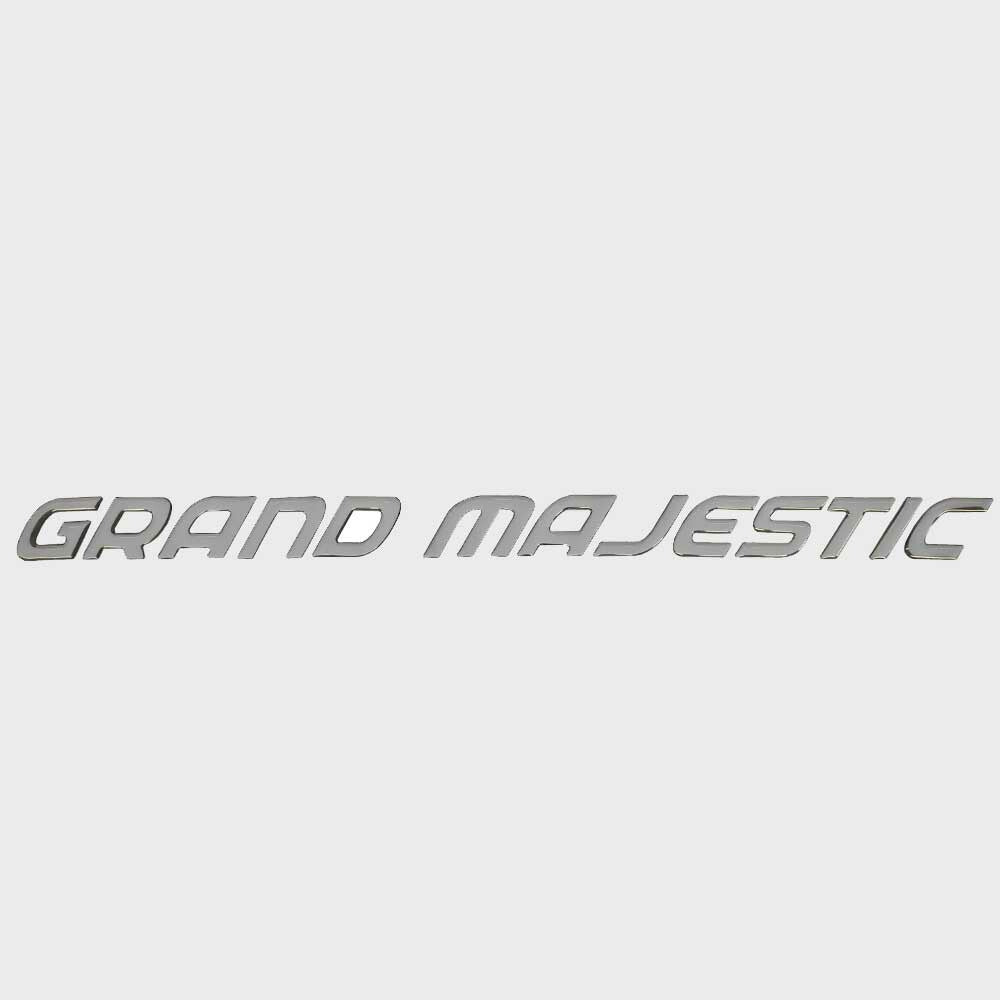 Grand Majestic Boat Raised Emblem Decal 70010542 by Grand Majestic