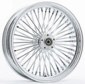 Harddrive Chrome 48 Spoke Wheel For V-twin Motorcycles 18x4.25 With