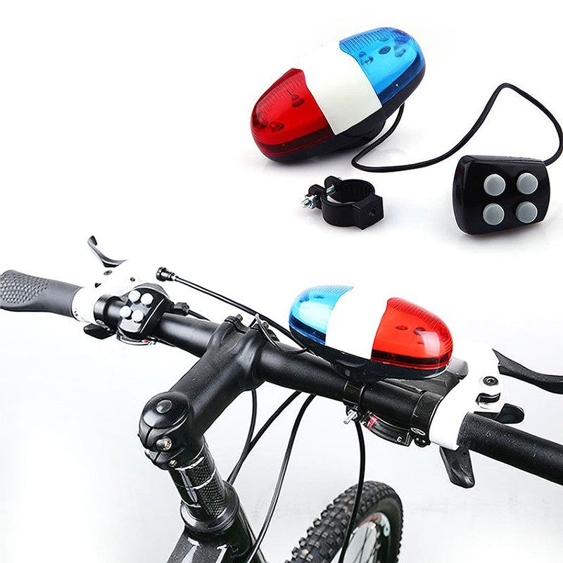 Front Bike Light with 6 Bright LEDs