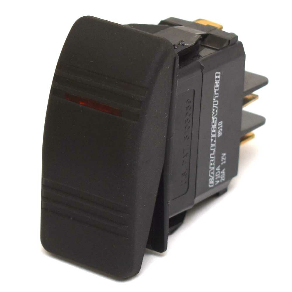 On/Off Contura III Rocker Switch by Carling