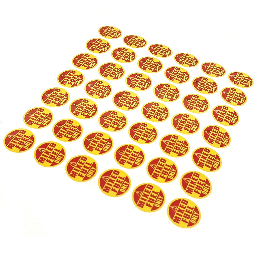 Mixed Fuel Only Sticker for Gasoline Decal for Truck Vinyl Tank Label