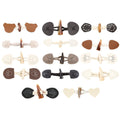 Leather Buttons Coat Button Perfect Size Resin